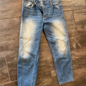 Able Blue Straight Jeans Classic Style